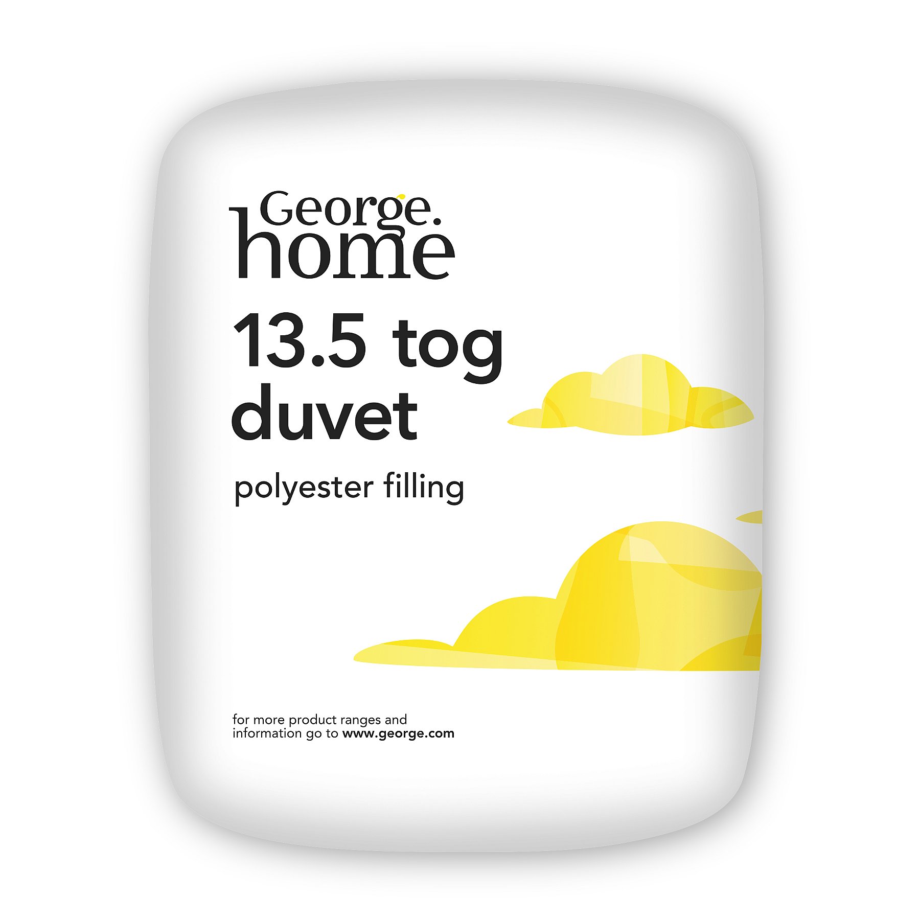 Basic Duvet 13 5 Tog Home George