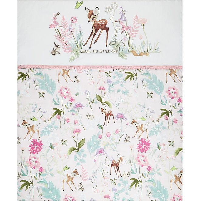 Disney Bambi Cot Cotbed Quilt Baby George