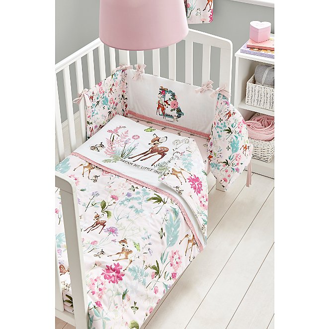 Disney Bambi Cot Cotbed Quilt Baby George