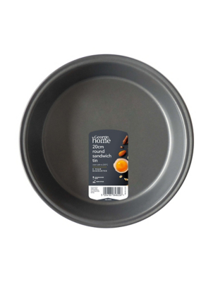 Grey Sandwich Cake Pan Home at ASDA