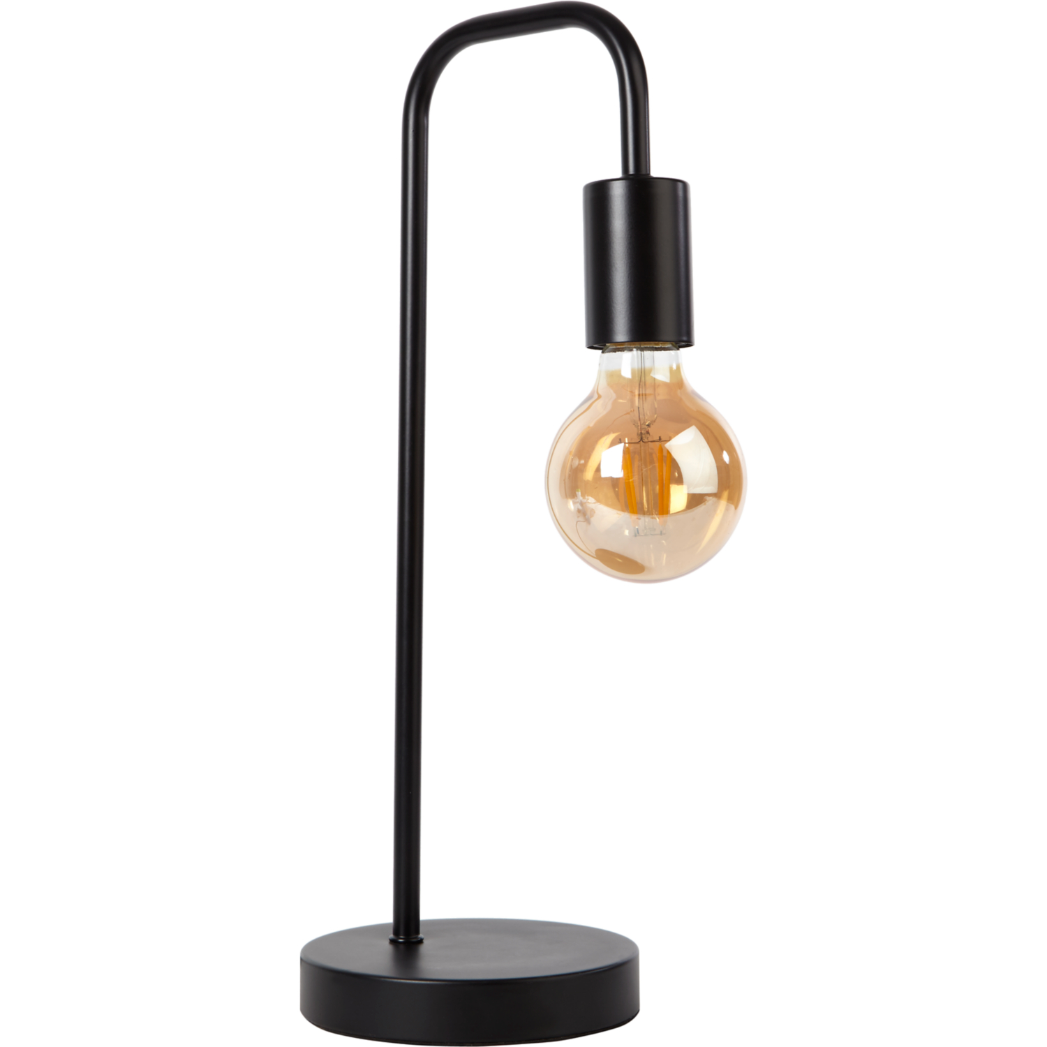 George Black Bulb Table Lamp