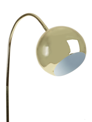 curved floor lamp