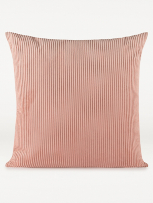 Pink Jumbo Cord Cushion | Home | George 