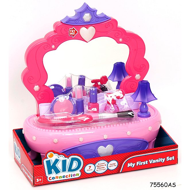 Kid Connection Vanity Set Toys, Toddler Vanity Toy Box
