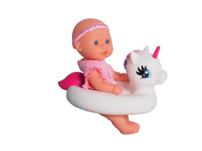 baby born swimming doll asda