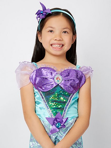 Disney Princess Ariel Little Mermaid Fancy Dress Costume | Kids | George at ASDA