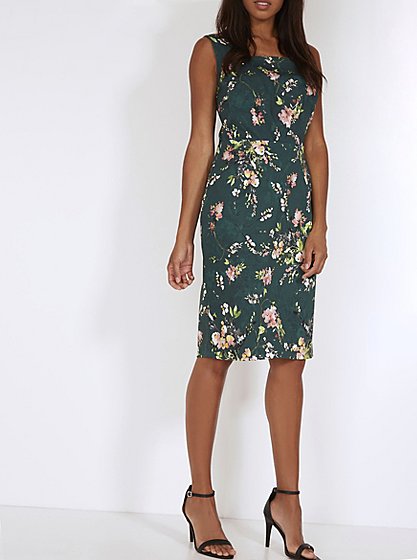 Floral Pencil Dress Women George at ASDA Floral Pencil Dress Women George at ASDA