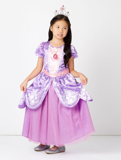 Disney Sofia the First Fancy Dress Outfit | Kids | George at ASDA