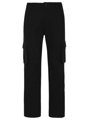 Black Cargo Trousers Men at ASDA