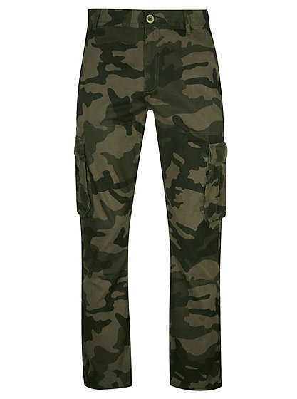 Camouflage Cargo Trousers | Men | George at ASDA