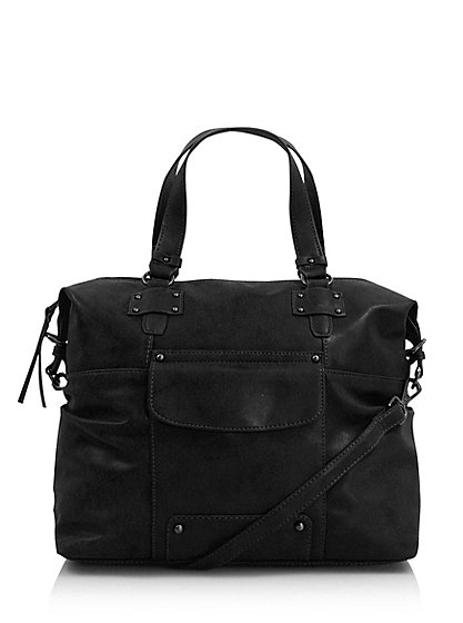 Large Faux Leather Tote Bag | Women | George at ASDA