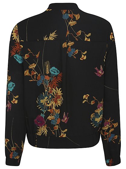 Sheer Flower Print Bomber Jacket | Women | George at ASDA