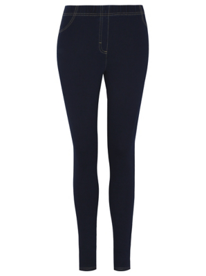 denim jersey jeggings