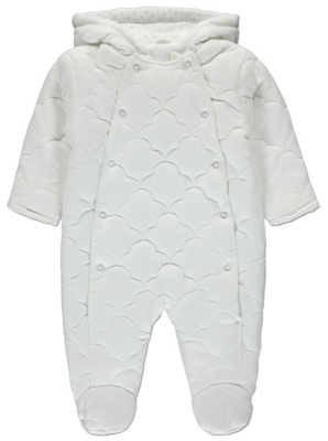 asda george baby snowsuit