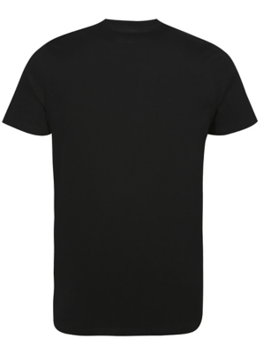 fresh clean tees black crew neck t shirt 3xlarge
