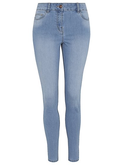 Denim Skinny Jeans - Light Blue | Women | George at ASDA