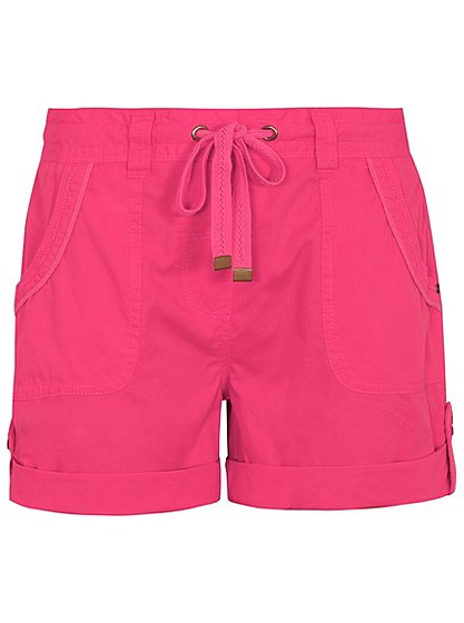 Poplin Bow Shorts - Pink | Women | George at ASDA