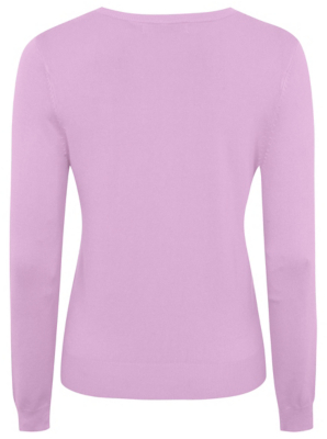 lilac mohair cardigan