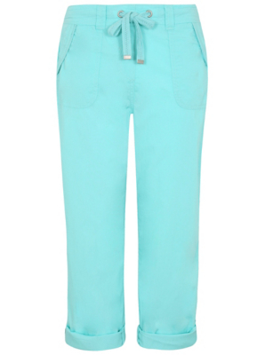 Poplin Cropped Trousers | Women | George at ASDA