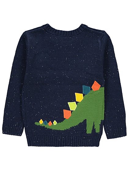 3D Dinosaur Knitted Jumper | Kids | George
