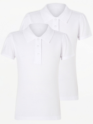 2-3 white polo shirts