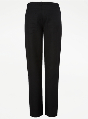 black school trousers skinny