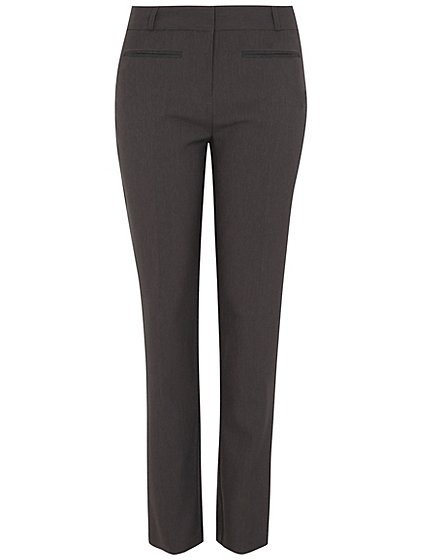 Senior Girls Grey School Straight Leg Trousers | School | George