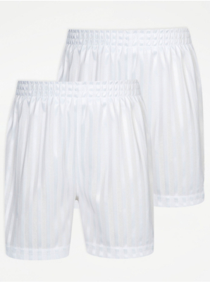 asda white cycling shorts