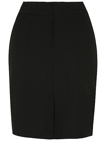 Girls School Zip Detail Pencil Skirt - Black | School | George
