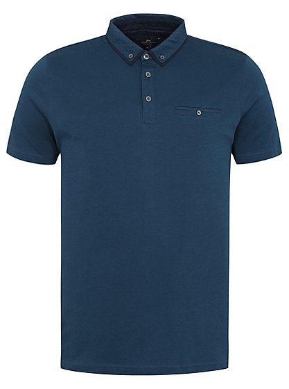 Tailor & Cutter Slim Fit Polo Shirt | Men | George at ASDA