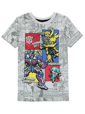 transformers  shirt kids george  asda