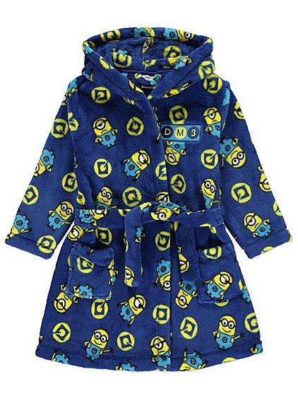 Despicable Me 3 Minions Dressing Gown | Kids | George