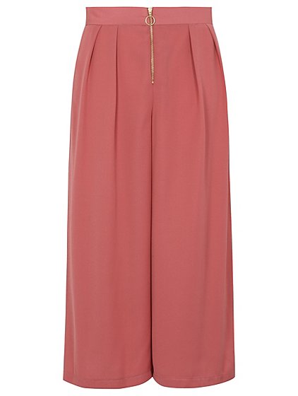 Zip Front Culottes | Women | George