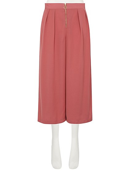 Zip Front Culottes | Women | George