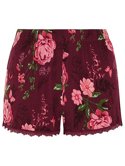 Floral Print Pyjama Shorts Set | Women | George