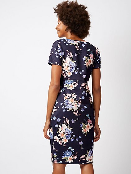 Sweetheart Neck Floral Dress | Women | George at ASDA