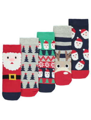 kids xmas socks