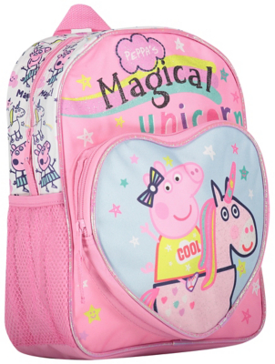 peppa pig unicorn backpack