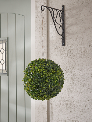 Artificial Topiary Ball Set of 2 Outdoor & Garden at ASDA