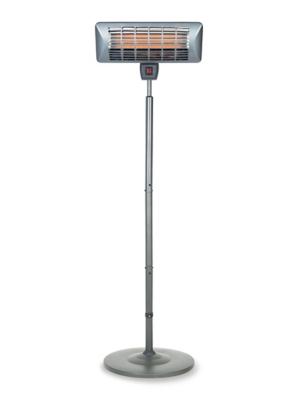 La Hacienda Quartz Standing Electric Heater Outdoor & Garden