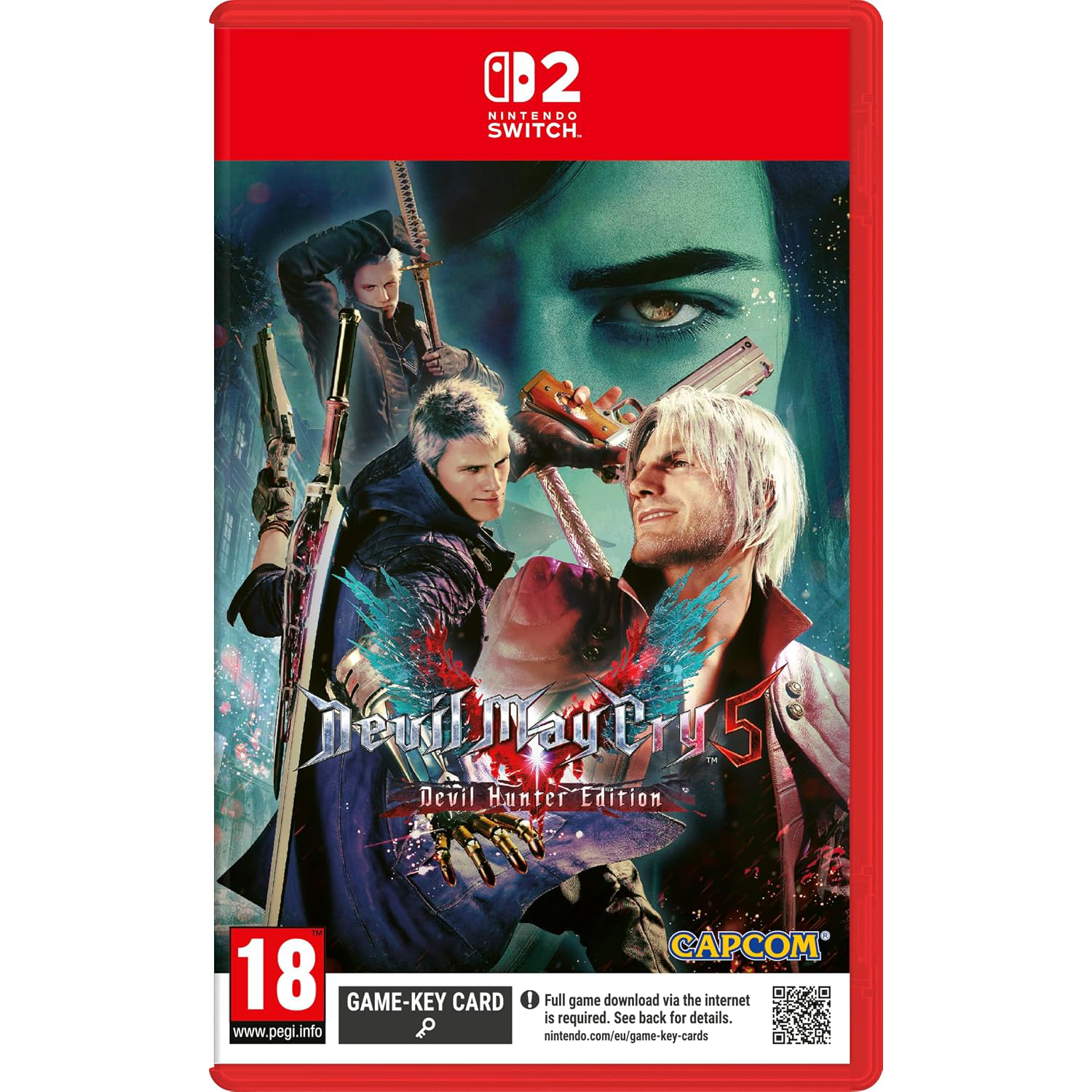 Nintendo Red Devil May Cry 5 Devil Hunter Edition - Switch 2