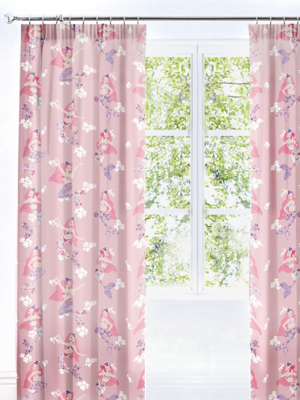 Bedlam Mermaid Fully Lined Kids Bedroom Curtains Home at ASDA