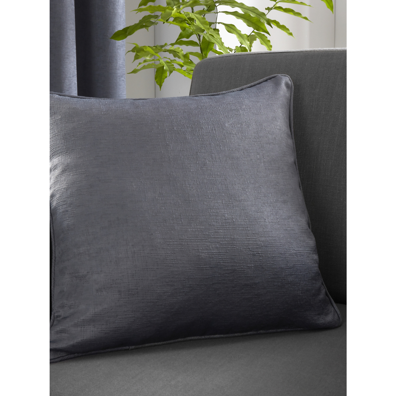 Strata Charcoal Grey Fusion Charcoal Filled Cushion