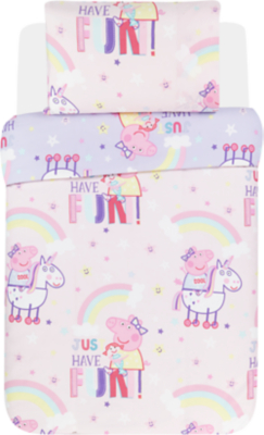 asda peppa pig bedding