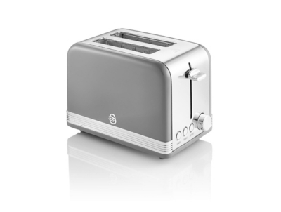 Swan Slice Retro Toaster Electricals George at ASDA