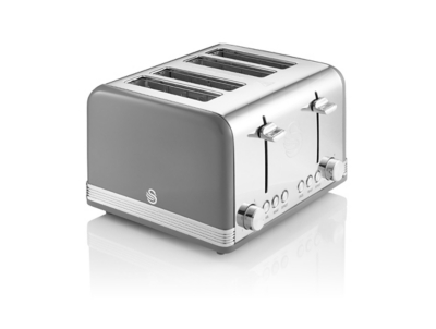 Swan Slice Retro Toaster Electricals George at ASDA