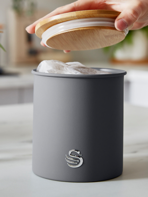 Storage Containers Asda George Tea Coffee Sugar Canisters Swan