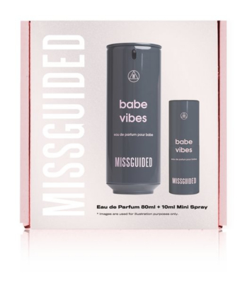 Missguided Babe Vibes 80ml 10ml Eau De Parfum Set Women