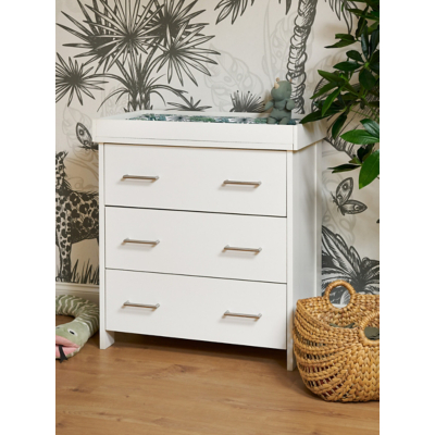 Obaby Nika Changing Unit White Wash, White