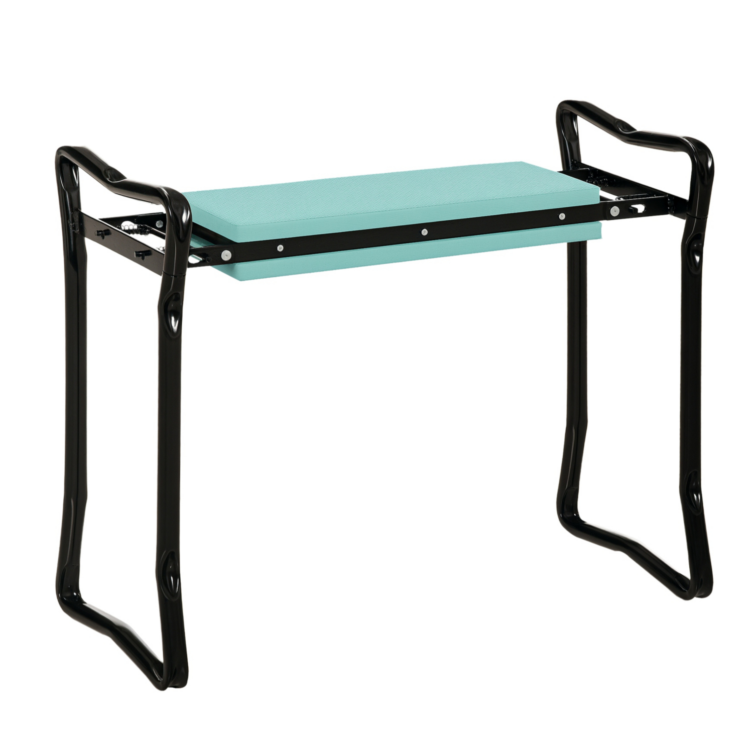 George Green Outsunny 2 In 1 Folding Garden Kneeler Foam Chair